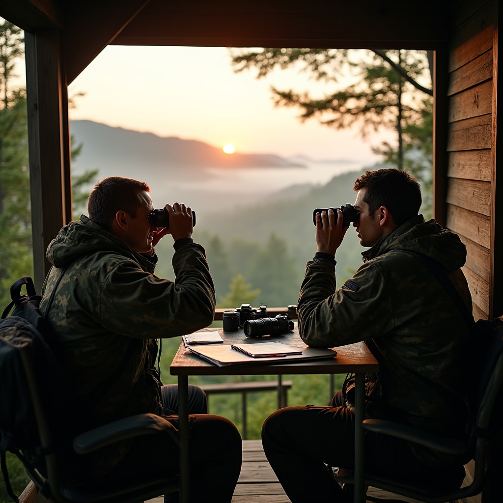 Observarea faunei sălbatice în Carpați
